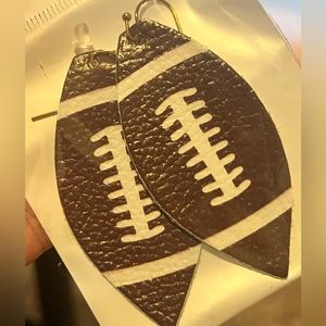 Football earrings